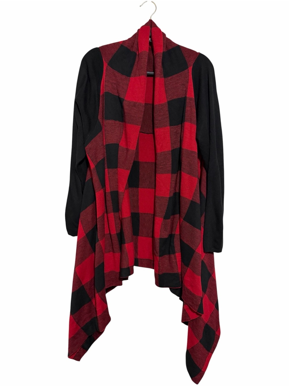 Torrid Plaid Drape Cardigan (2020 Date)